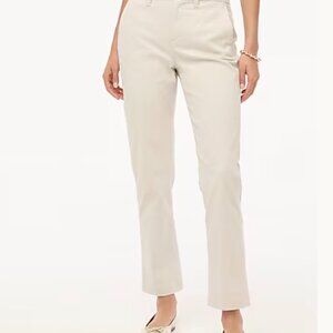J. Crew Girlfriend High-Rise Chino Pant || 0
